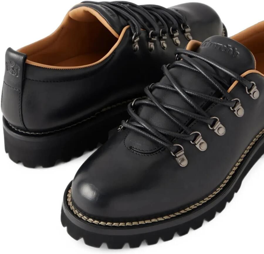 Church's Derby schoenen met geribbelde zool Zwart