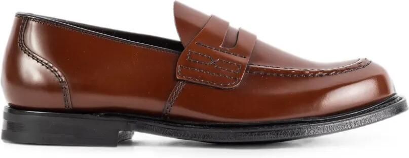 Church's Farsley 2.0 leren penny loafers Bruin