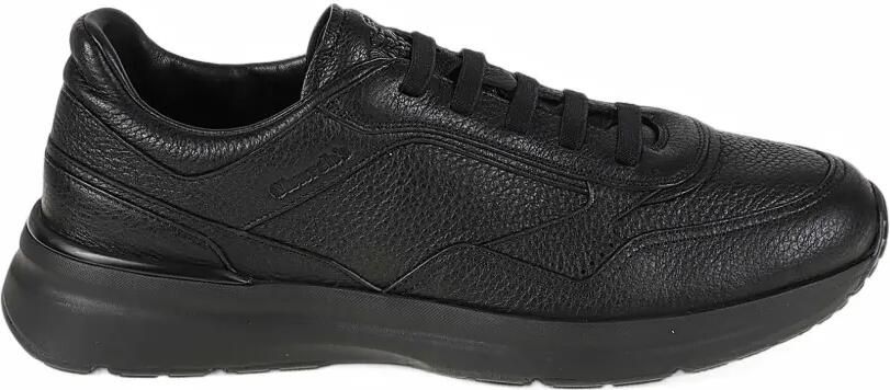 Church's grainy-leather sneakers Zwart