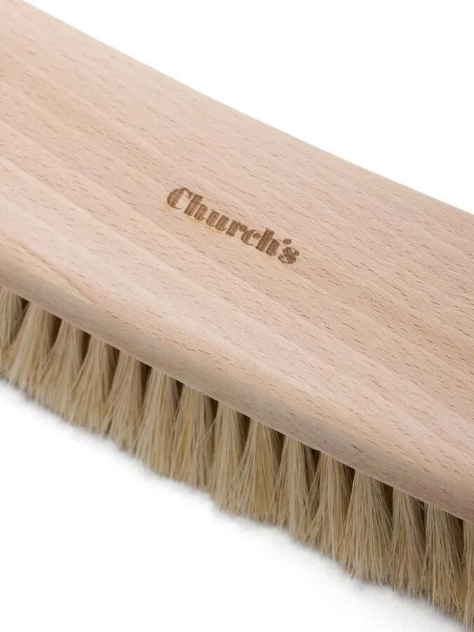 Church's Grote houten borstel met paardenhaar Beige - Foto 2