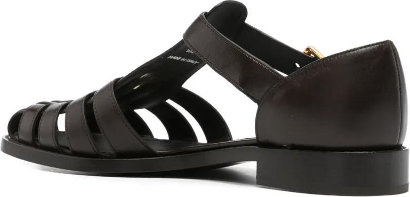 Church's Kelsey leren sandalen met gekooide constructie Bruin - Foto 2