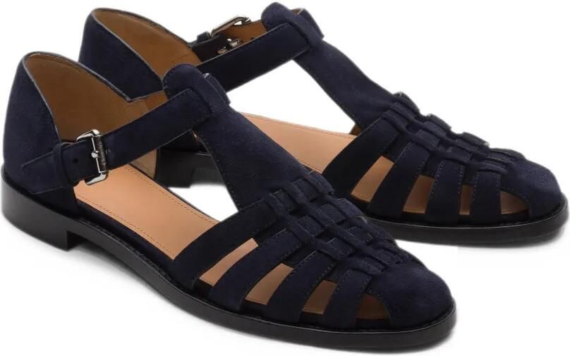 Church's Kelsey suede sandals Blauw