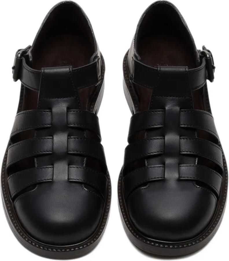 Church's Kelsey Winter leren sandalen met kooiconstructie Zwart - Foto 2