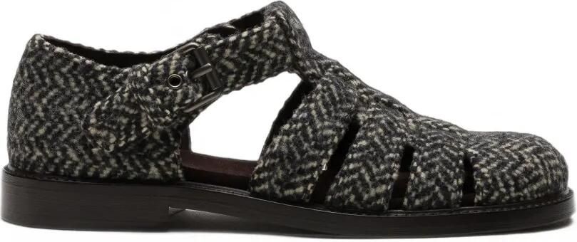 Church's Kelsey Winter platte sandalen Zwart