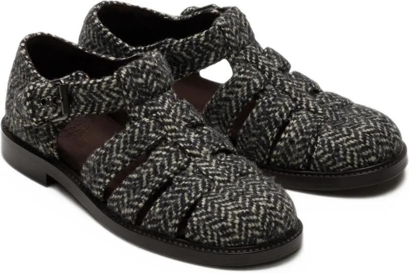 Church's Kelsey Winter platte sandalen Zwart - Foto 4