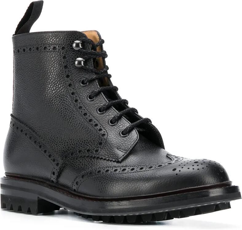 Church's Laarzen met brogue detail Zwart - Foto 3