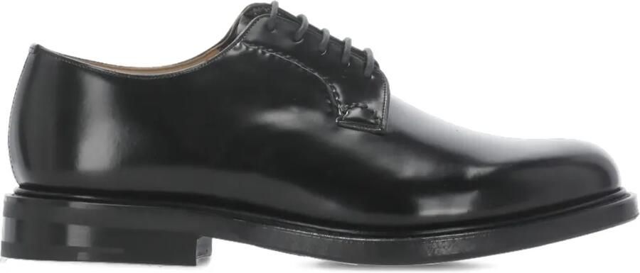 Church's Leren derby schoenen Zwart