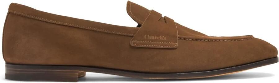 Church's Leren loafers Bruin