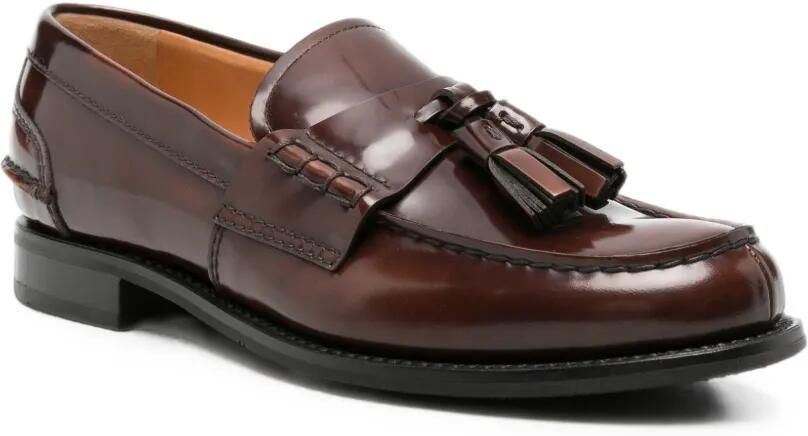 Church's Leren loafers met kwastjes Bruin - Foto 2