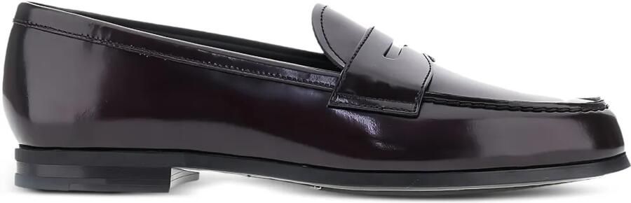 Church's Leren loafers Rood