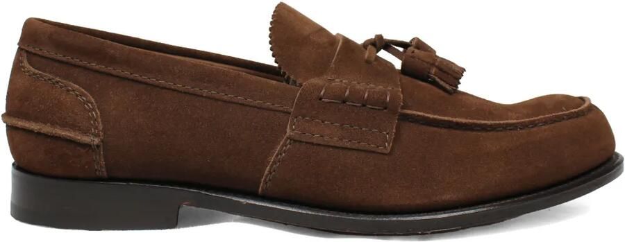 Church's Leren loafers verfraaid met kwastje Bruin