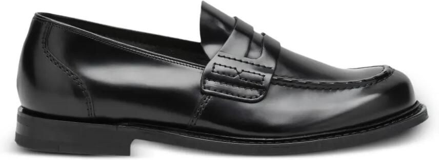 Church's Leren loafers Zwart