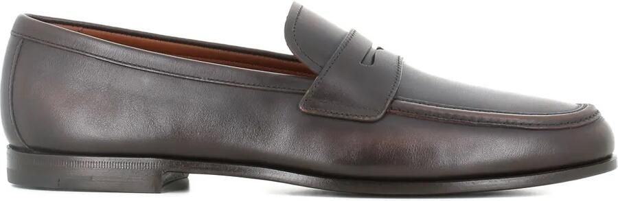 Church's Leren penny loafers Bruin