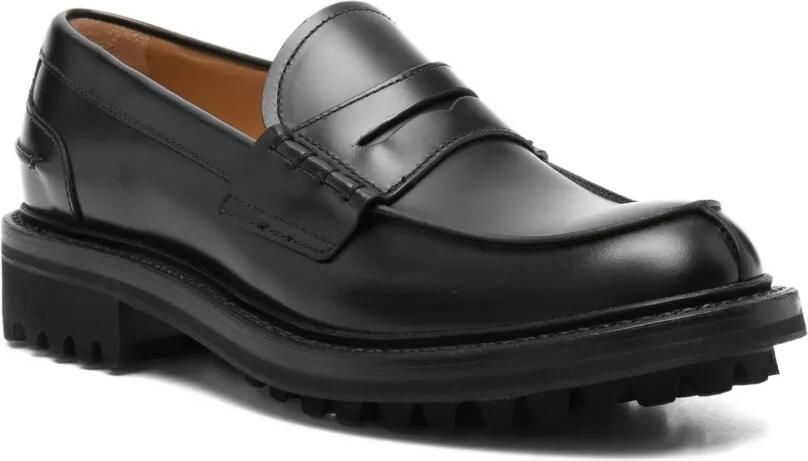 Church's Leren penny loafers Zwart - Foto 2