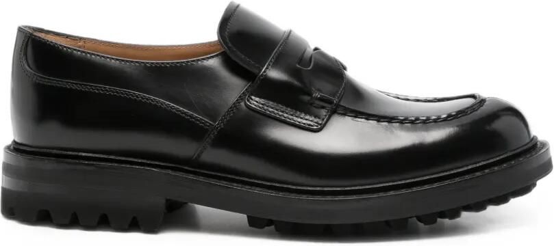 Church's Loafers met chunky zool en penny slot Zwart