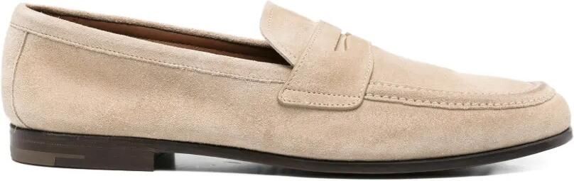 Church's Loafers met suède vlakken Beige