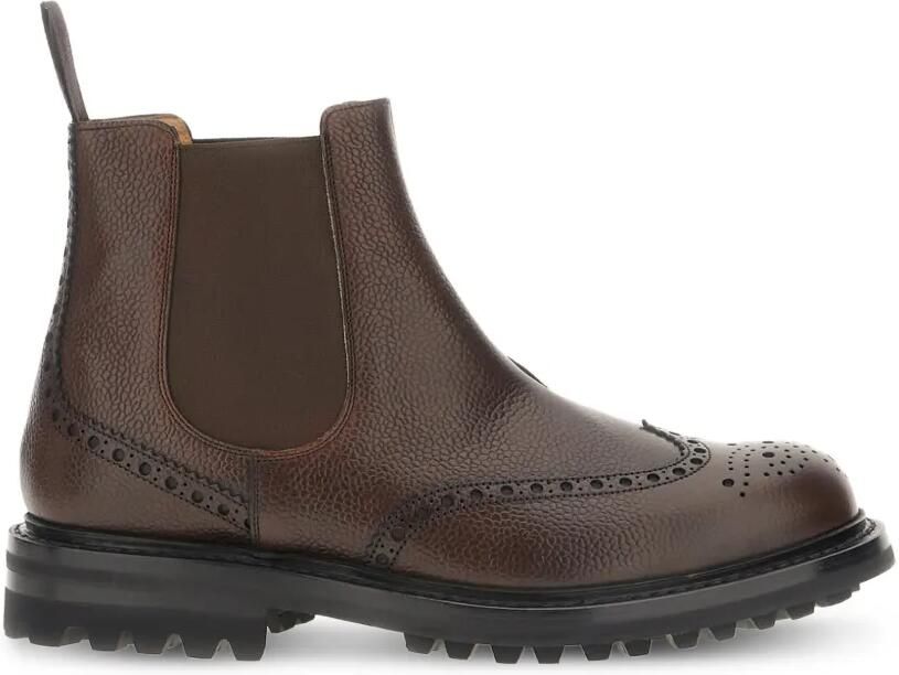 Church's McEntyre LW enkellaarzen met brogue-detail Bruin