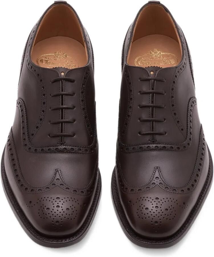 Church's Nevada leather brogue Oxford shoes Bruin - Foto 3