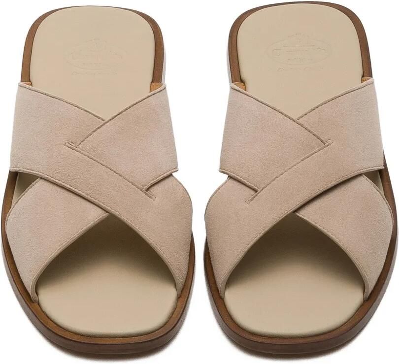Church's Oriyah crisscross suede sandals Beige - Foto 2