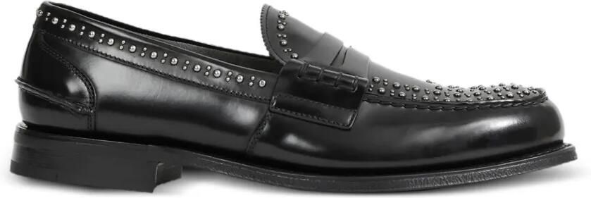 Church's Pembrey Met loafers verfraaid met studs Zwart