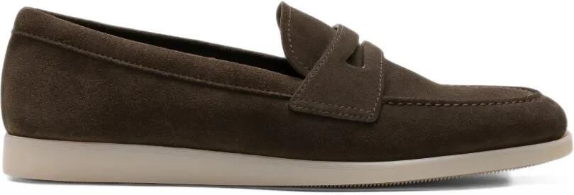 Church's Portsmouth suede loafers Groen