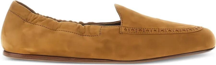 Church's Rika geperforeerde suède loafers Bruin