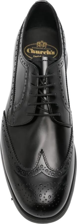 Church's Ringmer brogue leren derby schoenen Zwart - Foto 4