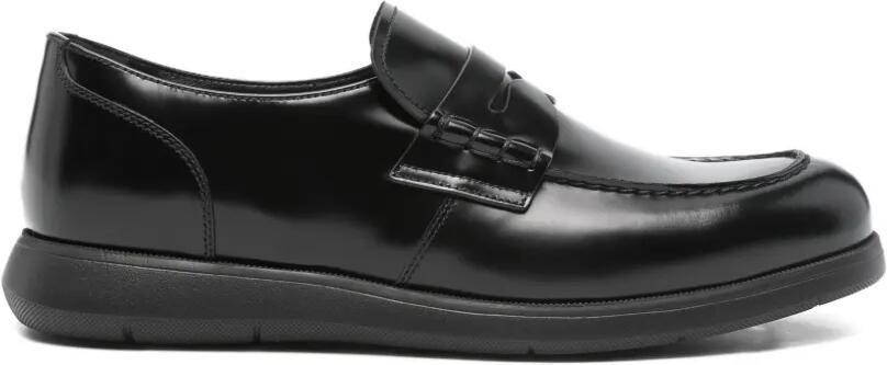 Church's Rock Ferry leren penny loafers Zwart