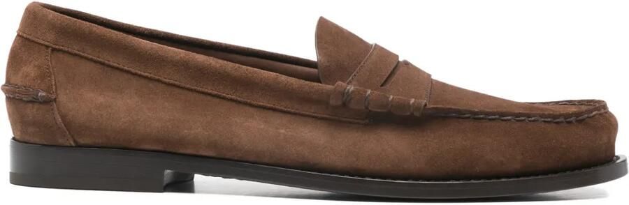 Church's Rowley suède loafers met vlakken Bruin