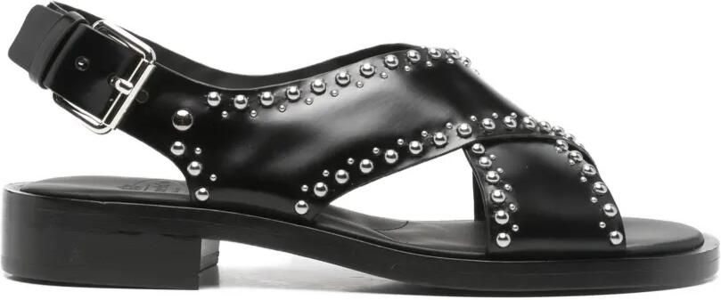 Church's Sandalen verfraaid met studs Zwart
