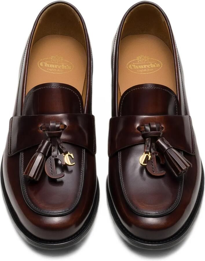 Church's Sibyl leren loafers met kwastje Bruin - Foto 2