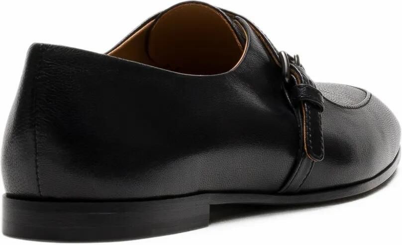 Church's Sienna geborstelde geitenleren loafers met gespbandje Zwart - Foto 4
