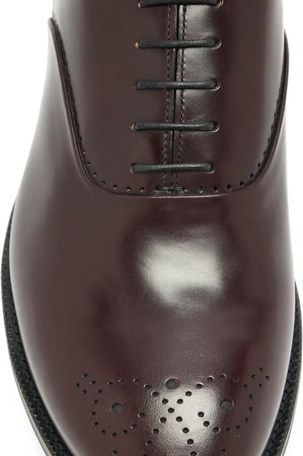 Church's Skipton leren derby schoenen met geperforeerde details Bruin - Foto 3