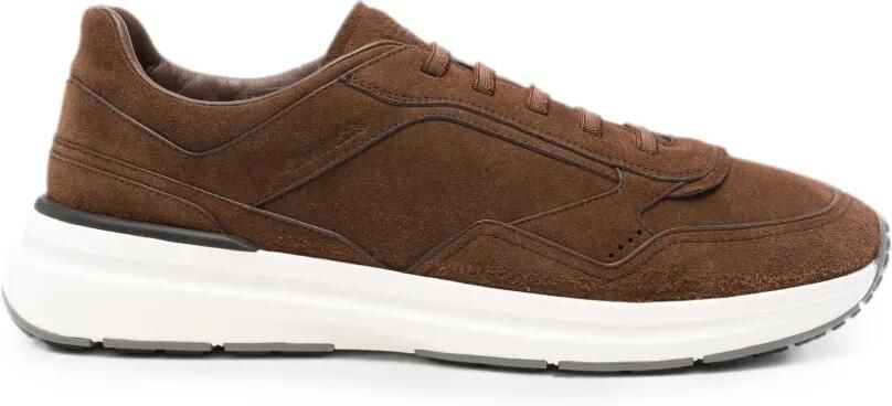 Church's Sneakers met suède vlakken Bruin