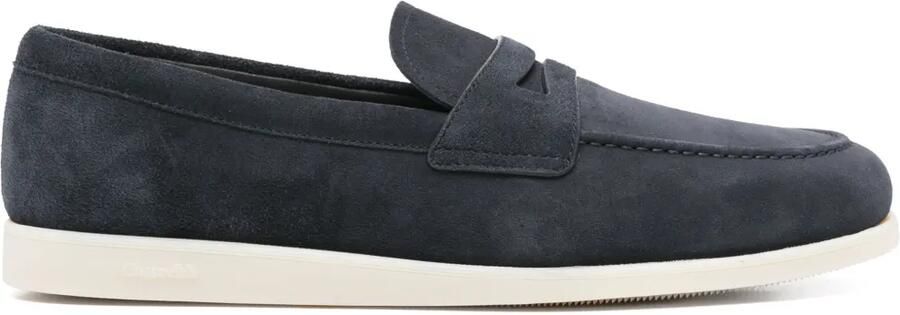 Church's Suède loafers Blauw