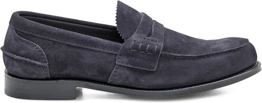 Church's Suède loafers Blauw