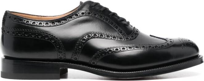 Church's Count brogues met decoratief stiksel Zwart