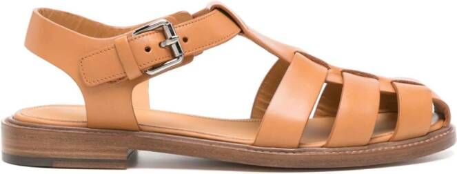 Church's Fisher caged leather sandals Bruin