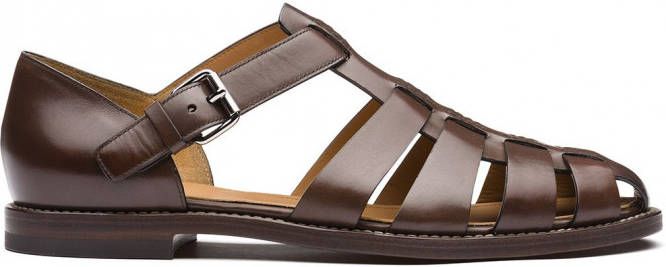 Church's Fisherman Nevada sandalen met gesp Bruin