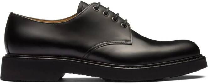 Church's Leren derby schoenen Zwart