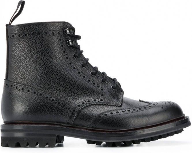 Church's Laarzen met brogue detail Zwart