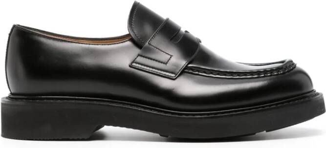 Church's Leren loafers Zwart