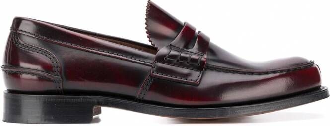 Church's Loafers met bandje Rood