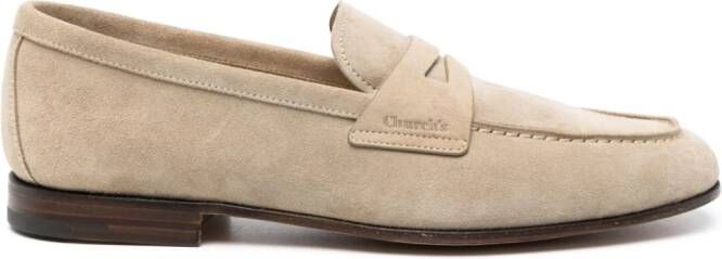 Church's Maltby suède loafers Beige