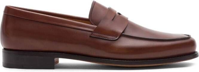 Church's Milford leren loafers Bruin