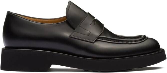 Church's Leren loafers Zwart