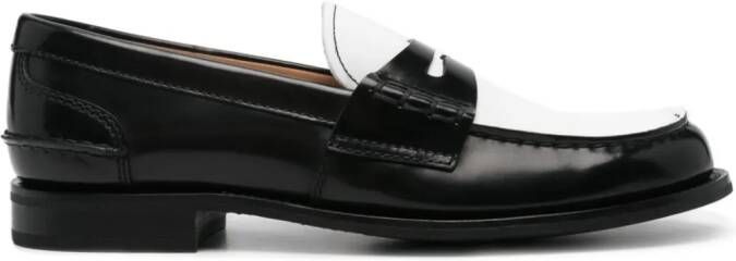 Church's Pembrey leren loafers Zwart