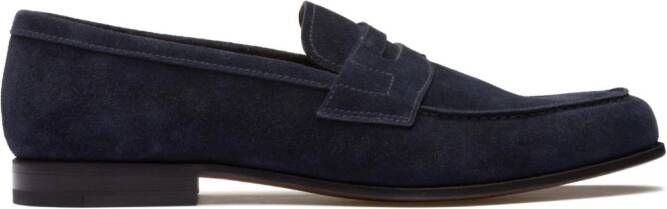 Church's Pembrey suède loafers Blauw