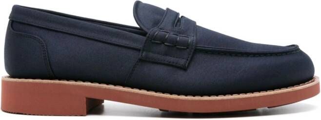 Church's Pembrey twill loafers Blauw