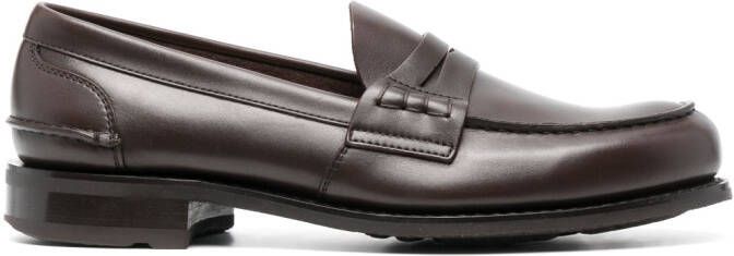 Church's Leren loafers Bruin